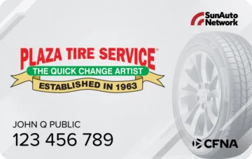 Plaza Tire Service Credit Card